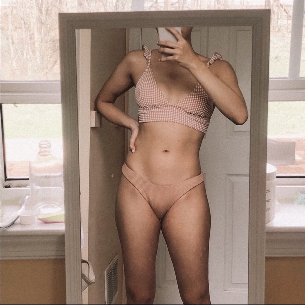 aerie waffle super high cut cheekiest bikini bottom - Picture 7 of 8